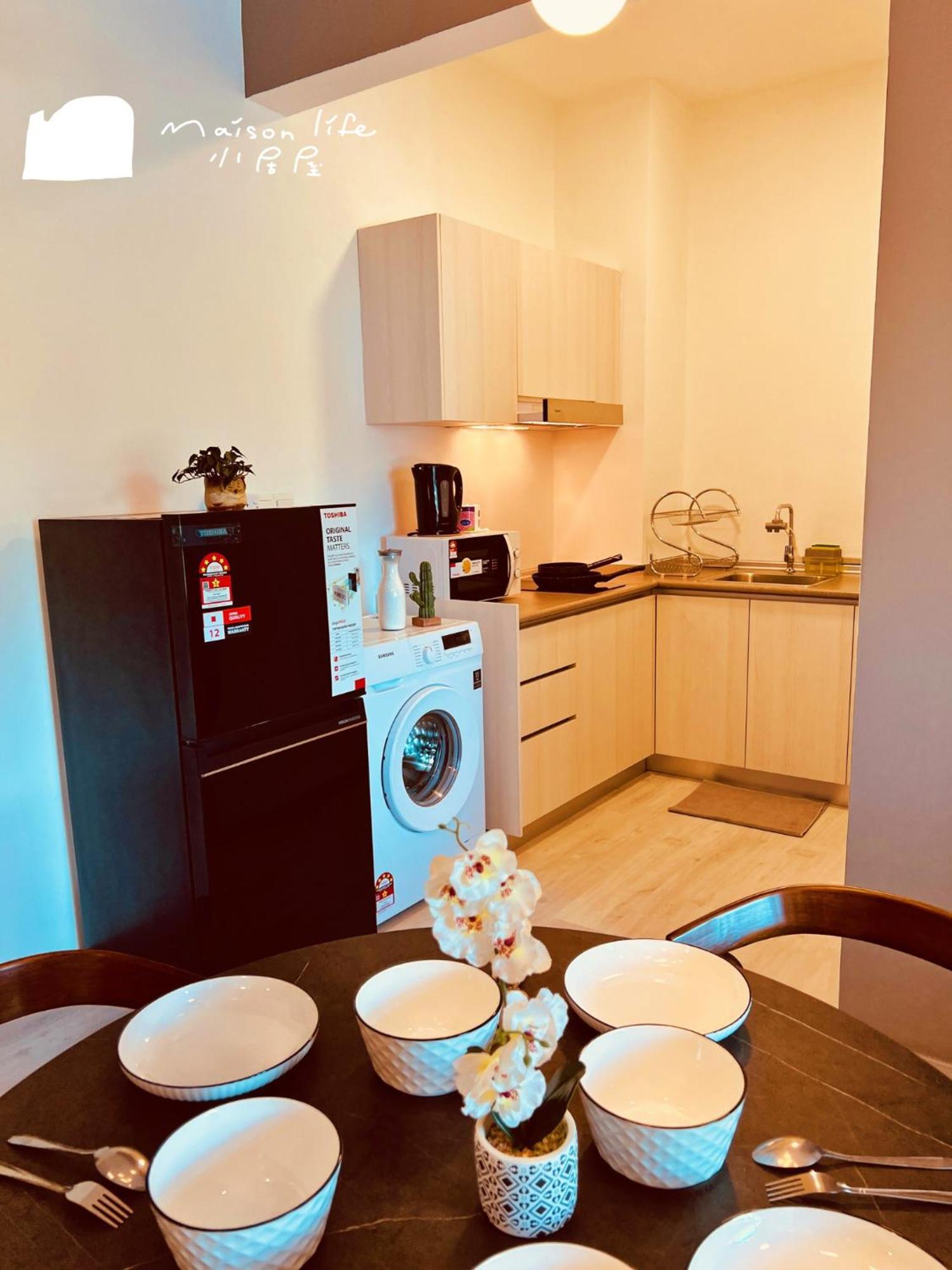 Maison Life 小居屋 Jesselton Quay Citypads Кота-Кинабалу Экстерьер фото